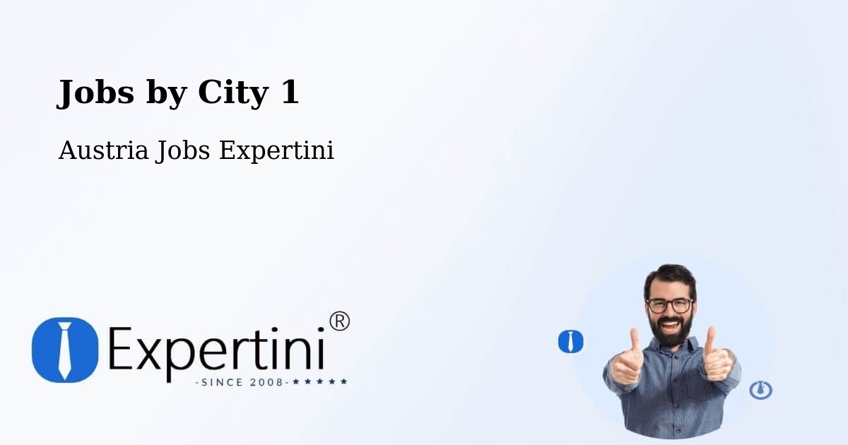 City Jobs in Austria - Expertini
